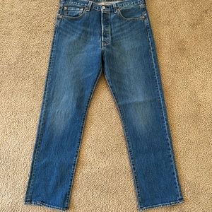 Levi’s 501 Blue Jeans Mens 34x30
